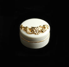 Ceramic Floral Pill Box